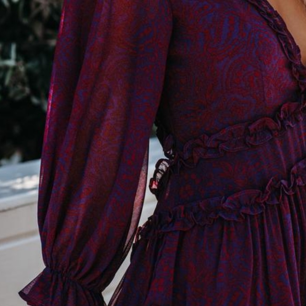 *NEW IN* Sunday Funday Ruffle Tiered Dress - Picture 3 of 3